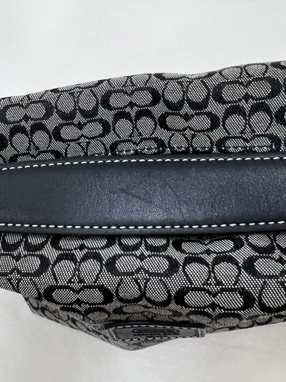 Coach Black Demi Pouch Bag Excellent Condition with Tags